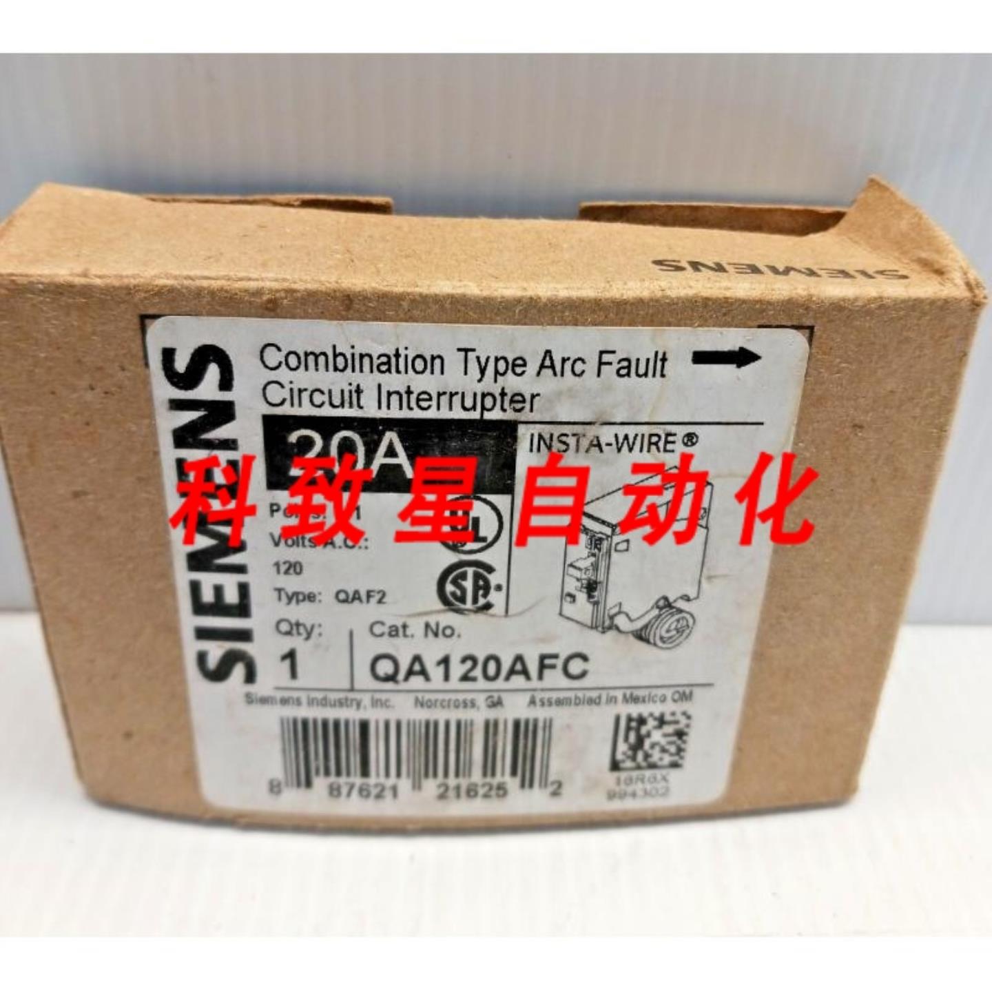 工业配件QA120AFC组合式断路器20AMP 1P 120VAC