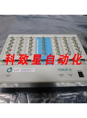 工业配件VITAL IMAGE LOGY VMUX-6 6-WAY VIDEO MULTIPLEXER SWIT