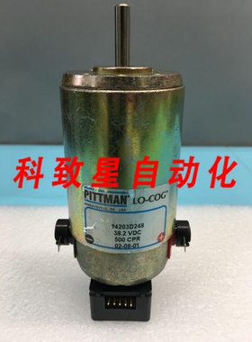工业配件14203D248 MOTOR 38.2 VDC 500CPR 116133