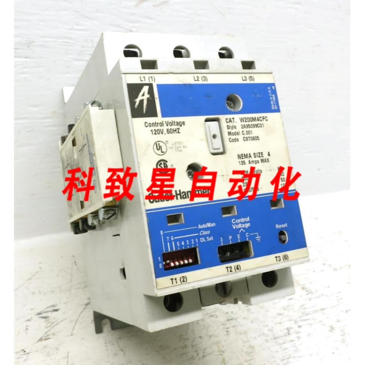 工业配件W200M4CFC DIMENSION 4电机启动器ADVANTAGE 2A950