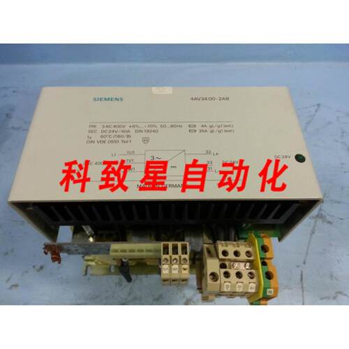 工业配件4AV3400-2AB DC 24V 变压器9160036 400 V 3VU1300-0MJ00
