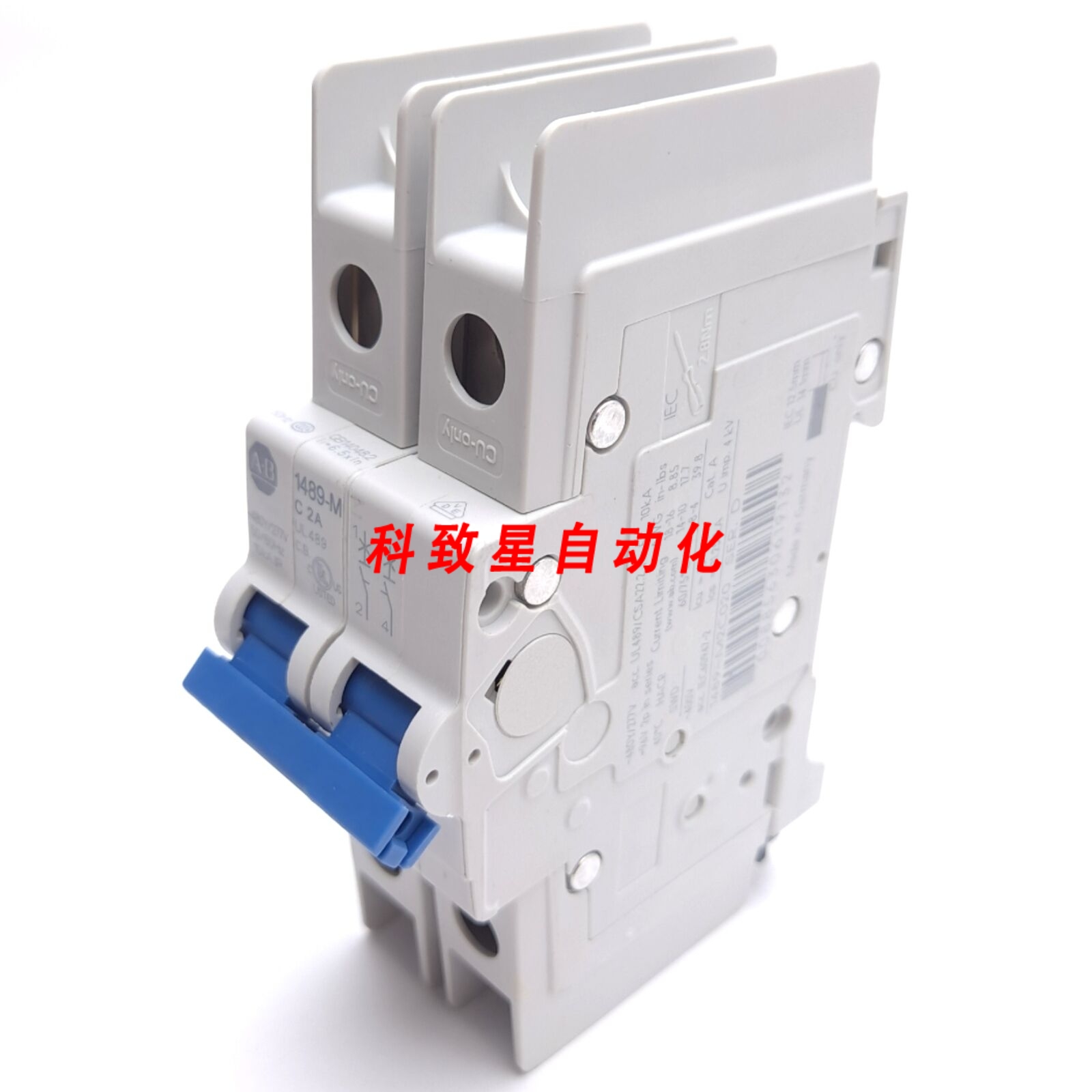 工业配件1489-MC020断路器2极2A 480Y277VAC额定值