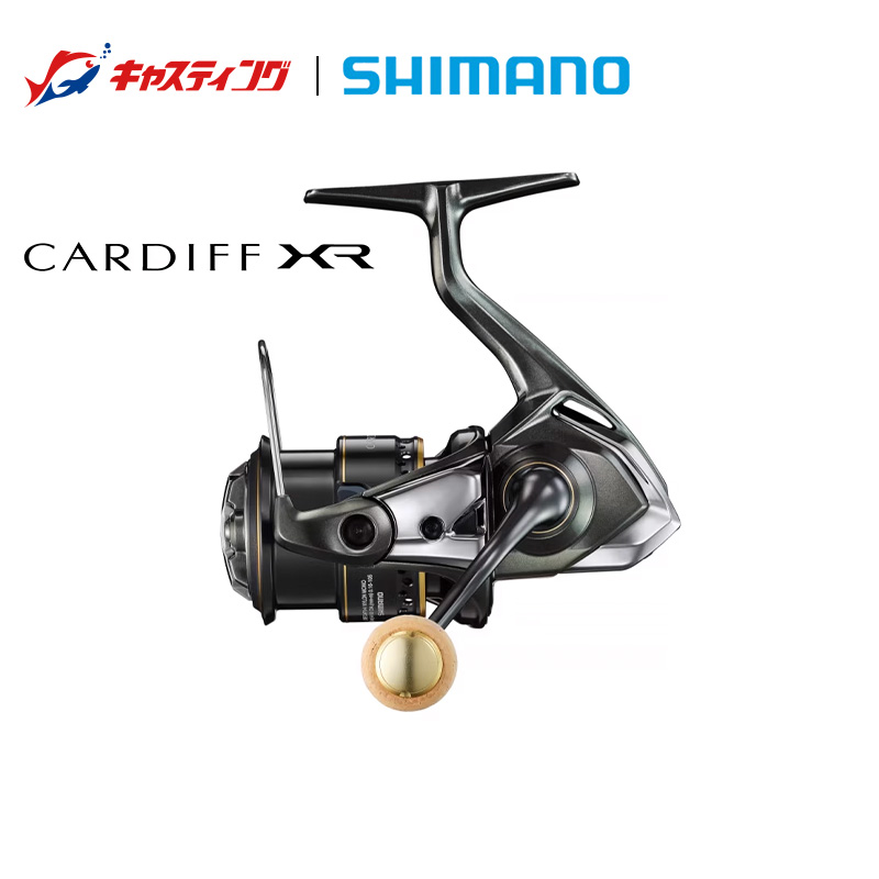 禧玛诺SHIMANO 23款CARDIFF XR卡迪夫 浅线杯微物纺车轮 马口溪流