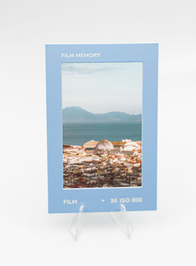 拍立得亮膜反转胶片定制光影透卡拍得立幻灯片拍立得胶片夹
