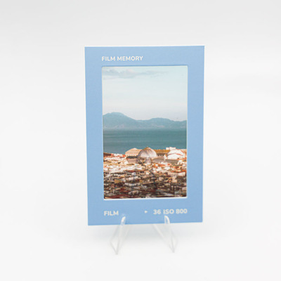 拍立得亮膜反转胶片定制光影透卡拍得立幻灯片拍立得胶片夹