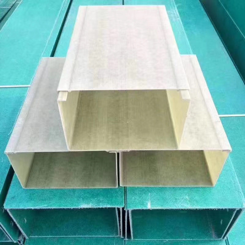 聚氨酯复合桥架 高速公路市政电缆管箱 玻璃钢电缆桥架走线槽盒