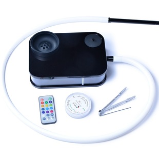 跨境货源水烟厂亚克力水烟套装速卖通hookah shisha书本烟壶