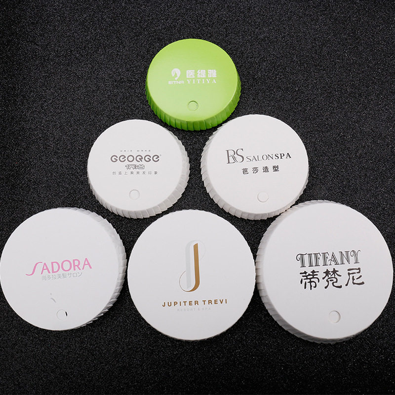 宾馆酒店加厚防尘杯盖居家待客一次性纸杯盖现货可定印刷logo