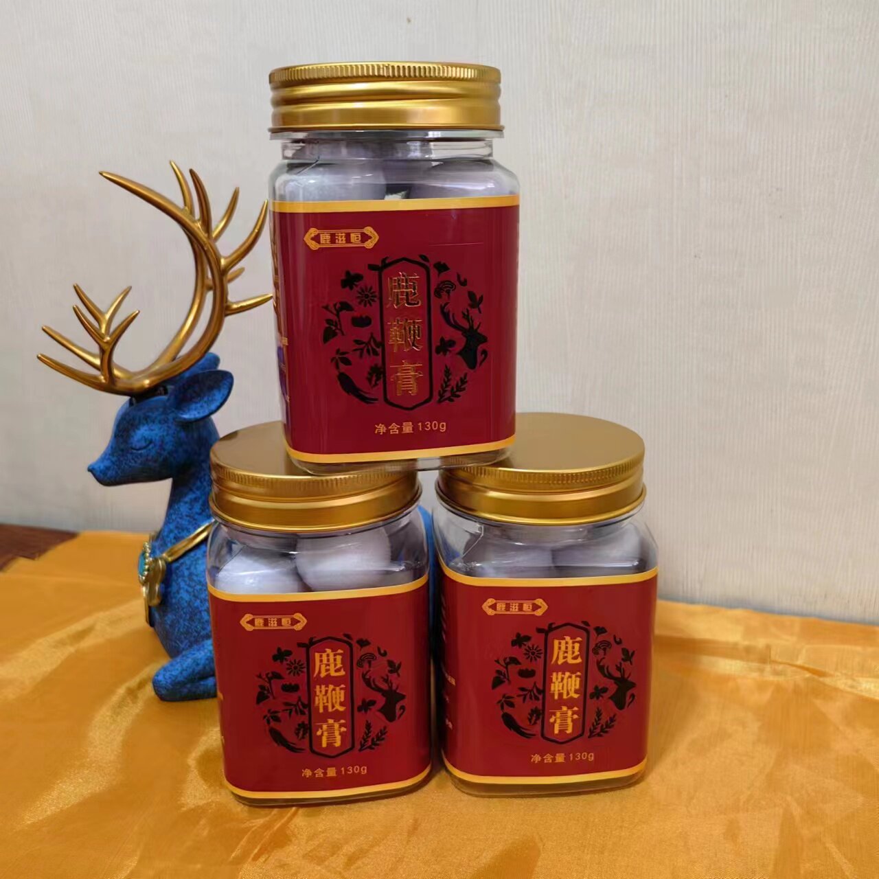 [拍一发三]正品吉林双阳鹿乡鹿鞭膏130g驴鞭红糖枸杞玛卡肉苁蓉