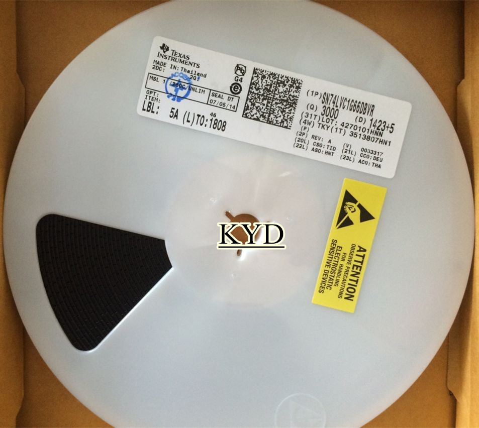 SN74LVC1G66DBVR 单通道模拟开关芯片丝印C665 SOT23全新原装现货