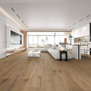 WPC木塑锁扣地板加厚高耐磨家用环保防水地板8.5mm酒店石纹木纹