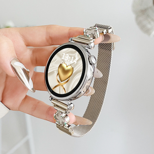 color高级感 watchcolor2女款 适用小米watchs3表带金属磁吸智能手表s4替换手表带s2青春版 女士腕带s1pro运动版