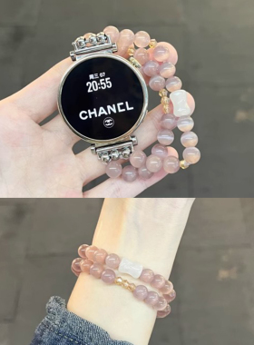 适用小米watchs4手表带链创意新款s5智能手表xiaomi watch s3表链女生s1pro运动版color2女款夏天小香风手链