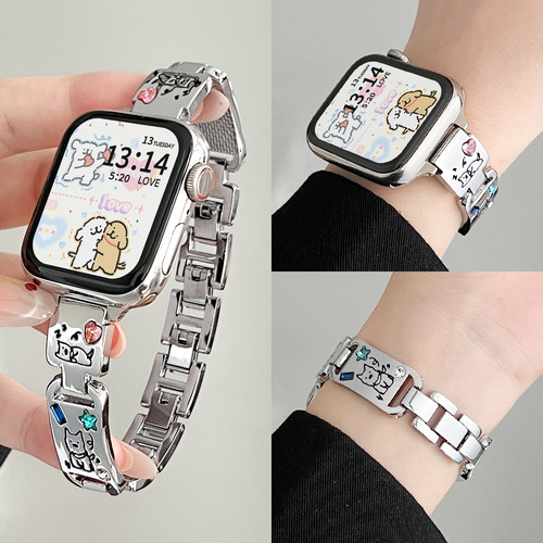 学长家创意小狗表带夏天高级感