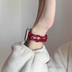 适用华为手表fit3手表带真皮watchfit2腕表新款watch fit1智能运动fit4手表链创意手链女款高级时尚女士夏天