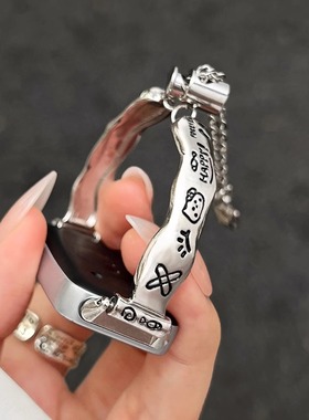 适用华为手环10手表带链手链9nfc版智能运动8手表链新款band7荣耀电子6pro高级感舒适八九代替换金属夏天女生