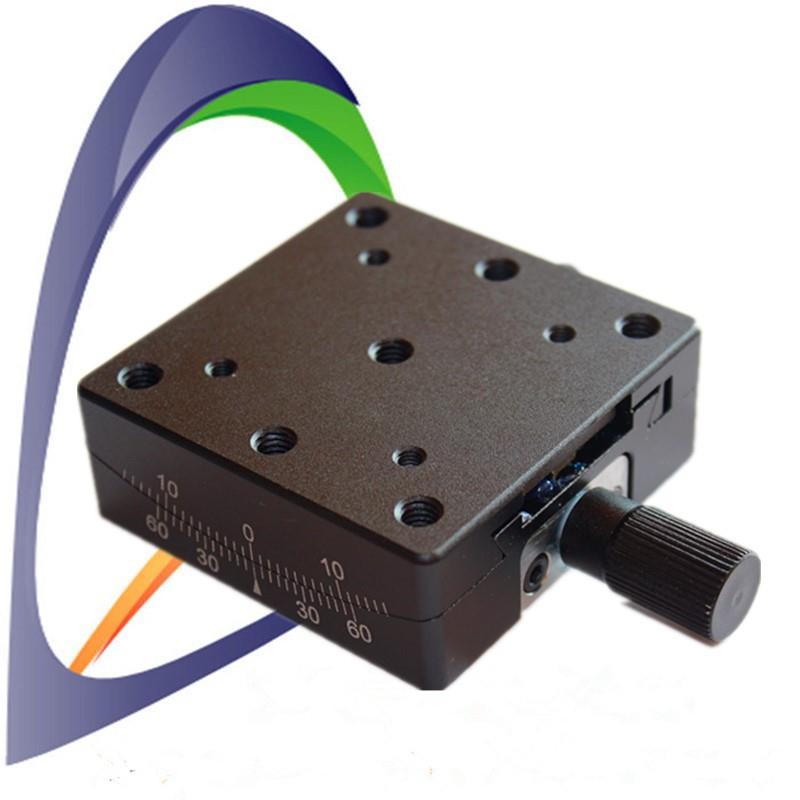 NT02GM10光学角位台角度仪位移台弧形平台手动俯仰台倾斜台高精度