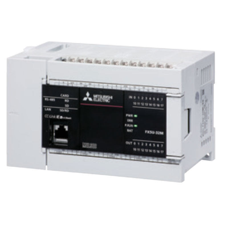 三菱PLC新品FX5U-32/64/80MT/ES以太网通讯智能编程控制器现货