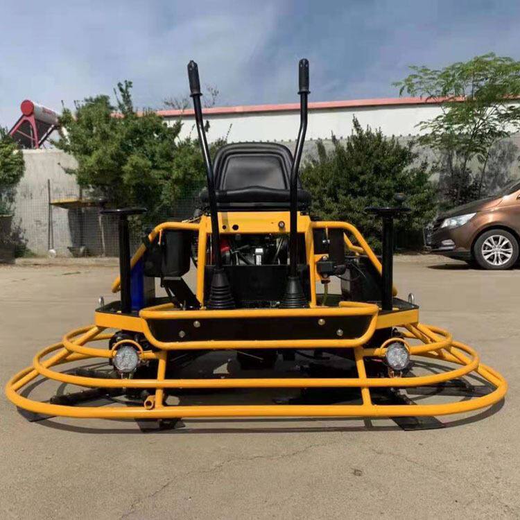 现货驾驶型抹光机 混凝土路面加厚双盘抹光机 水泥路面收光抹平机