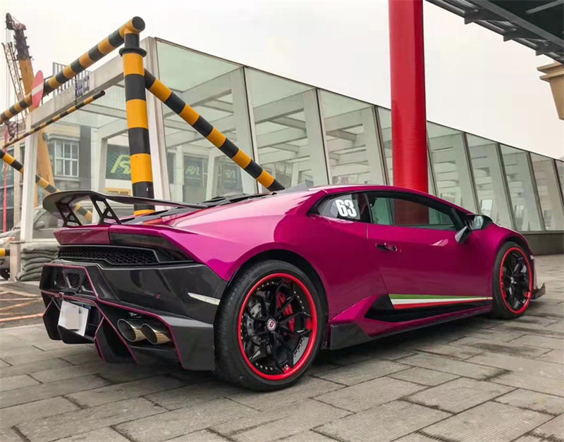 适用于兰博基尼huracan lp580 lp610改装干碳纤维侧裙小包围侧铲