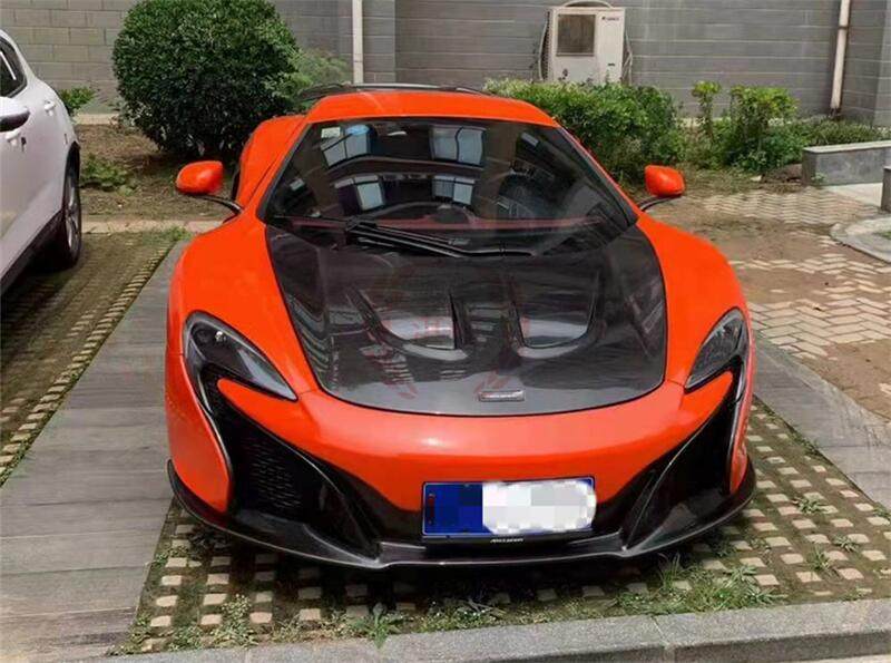 适用于迈凯伦mp4-12c 650s改装p1款碳纤维机盖引擎盖车头盖大包围