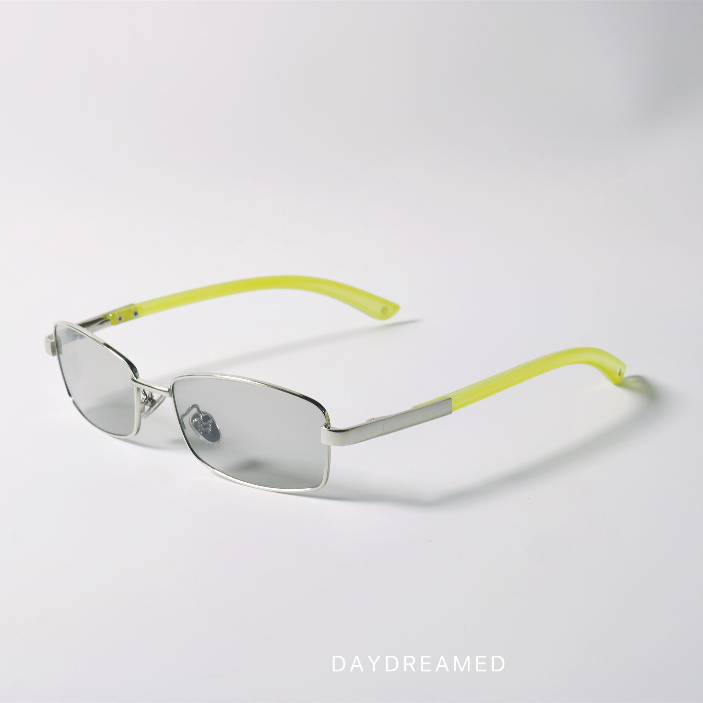 简约长方形窄框太阳眼镜