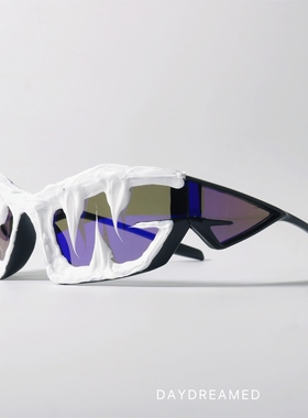 怪兽元素獠牙设计墨镜UV400