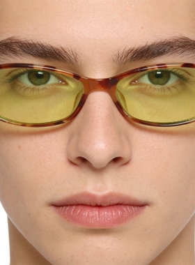 复古UV400偏光近视墨镜