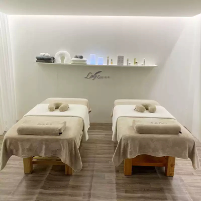 玲玲珊瑚绒四件套床单按摩理疗