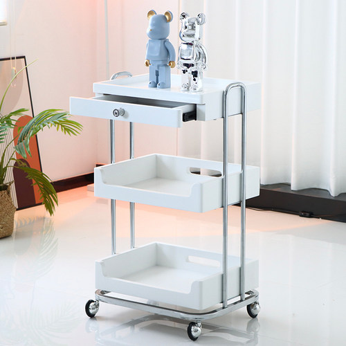美容小推车美容院专用皮肤管理仪器车多功能收纳移动工具车置物架