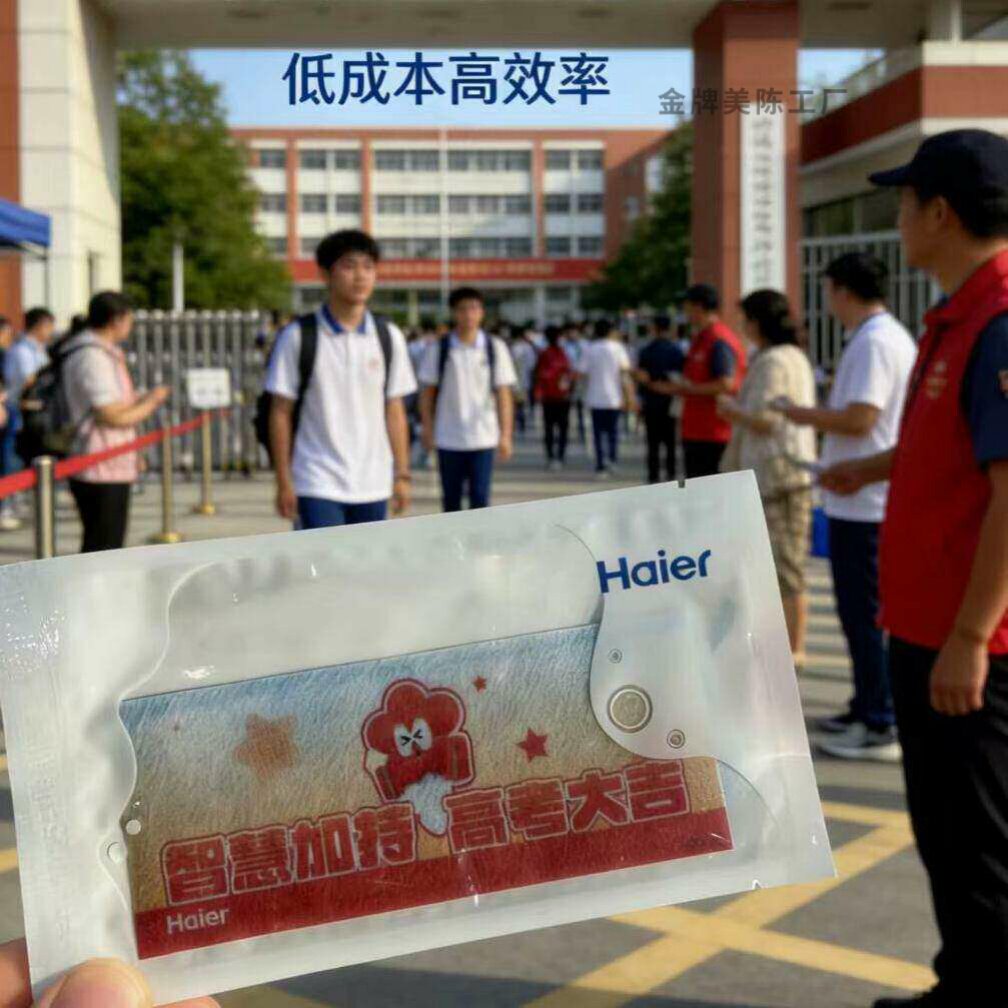 冰凉贴定制户外高温防暑清凉贴备战中高考加油必胜送考场降温神器