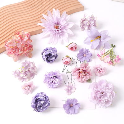 学士帽簪花材料服装配件假花绢花