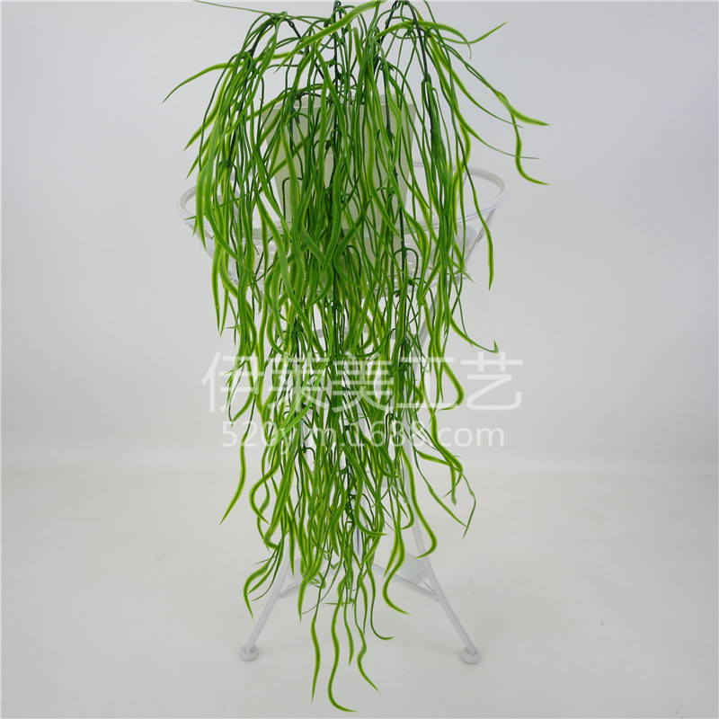 仿真植物仿真壁挂垂挂垂吊植物藤条 仿真柳条垂柳植物墙婚庆装饰