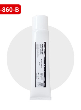GK-860-B导热硅脂灰色耐高温绝缘导热膏LED元器件散热硅脂200g支
