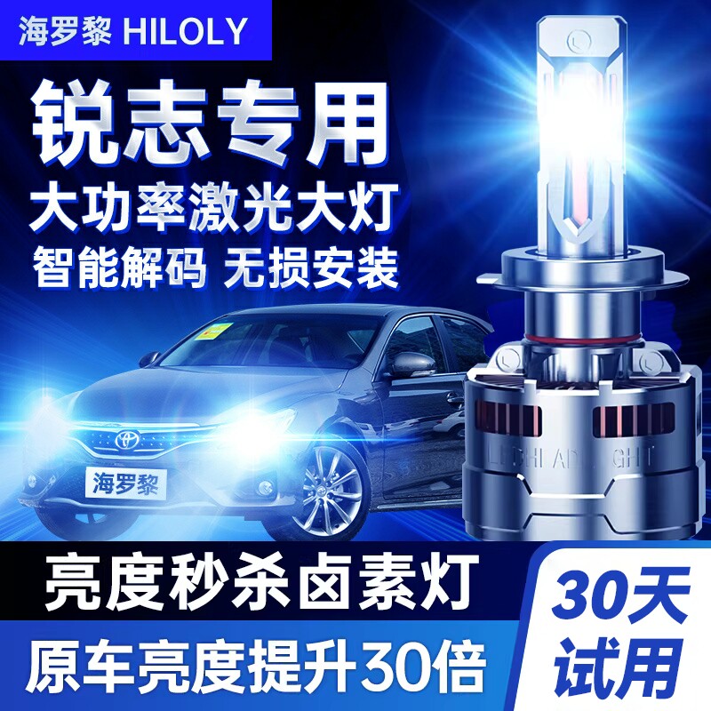 汽车LED激光大灯超亮强光
