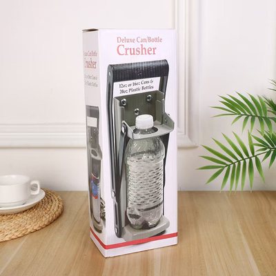 跨境压罐器bottle crusher 500ml压罐器开瓶罐器易拉罐压扁压罐器