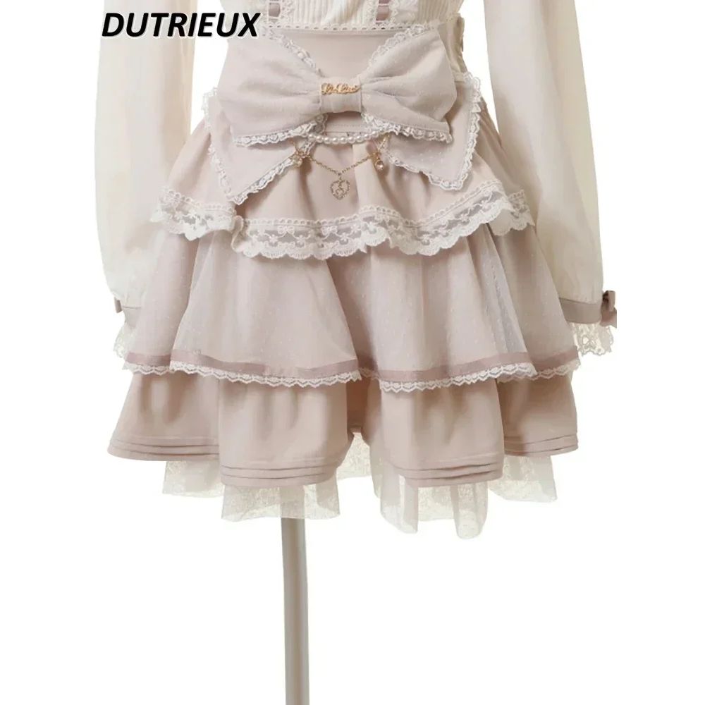 Mine Style Mass-Produced Japanese Casual Laminated Ruffles L