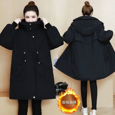 大码女装冬季羊羔毛棉衣