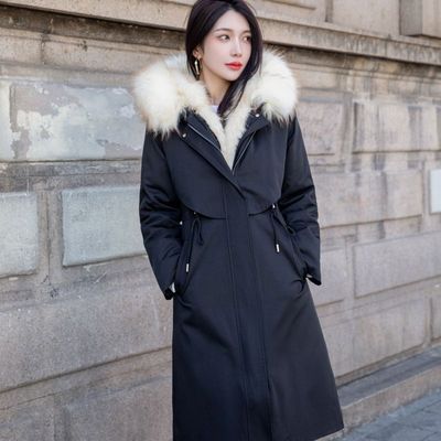 派克服女款冬季新款貂毛