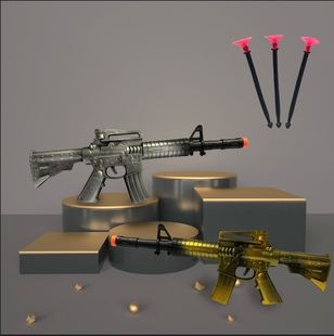 吸盘手枪可发射软弹枪警察套装带子弹吸盘枪儿童开学礼物男孩玩具