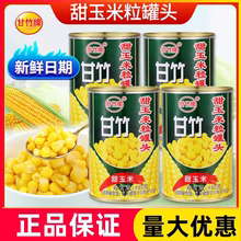 甘竹甜玉米粒罐头425g*5罐 商用水果沙拉黄金松仁玉米烙烘焙原料