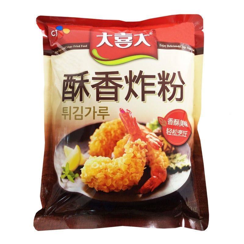 大喜大酥香炸粉900g家用韩式脆皮炸鸡裹粉鸡翅腌料大喜大炸粉商用