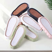 垫鞋 手工diy勾鞋 底勾鞋 底秋夏季 底钩织丸子底 耐磨拖鞋 云朵羔绒鞋