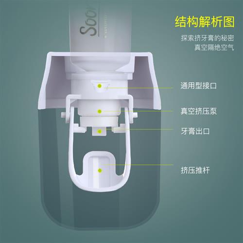 全自动挤牙膏器神器免打孔卫生间牙刷置物架壁挂式家用牙膏挤压器