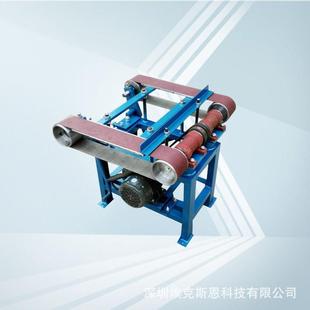 立式双工位砂带机砂光机抛光机多功能砂带机金属不锈钢头打磨机