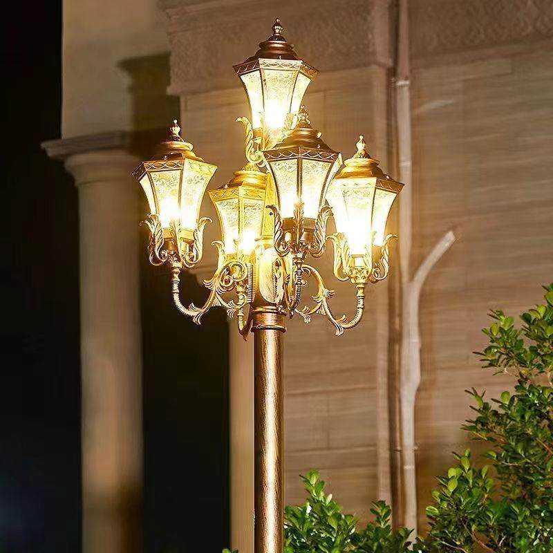 欧式户外庭院灯防水花园别墅高杆照明路灯室外公园广场复古景观灯,机械设备,其他机械设备,淘宝优惠券,粉丝福利购,淘宝优惠卷