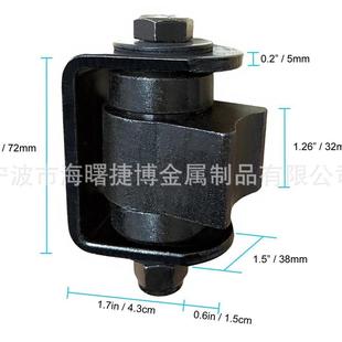 重型工业门铰链热卖焊接滚子轴承铰链门铰链