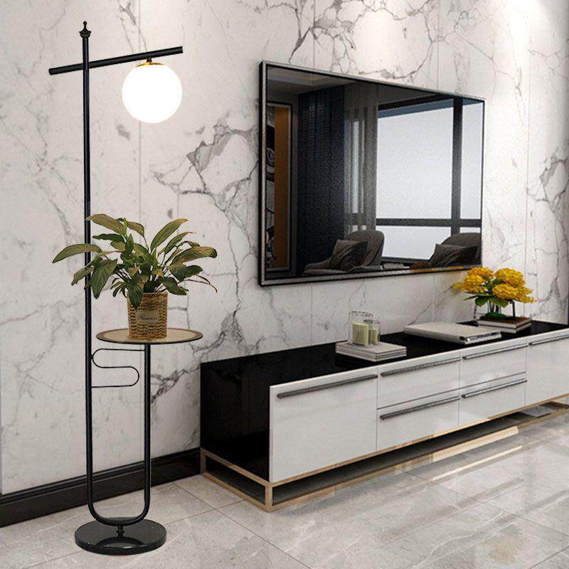 落地灯卧室北欧风格沙发茶几灯中式客厅台灯遥控可调光遥控调光