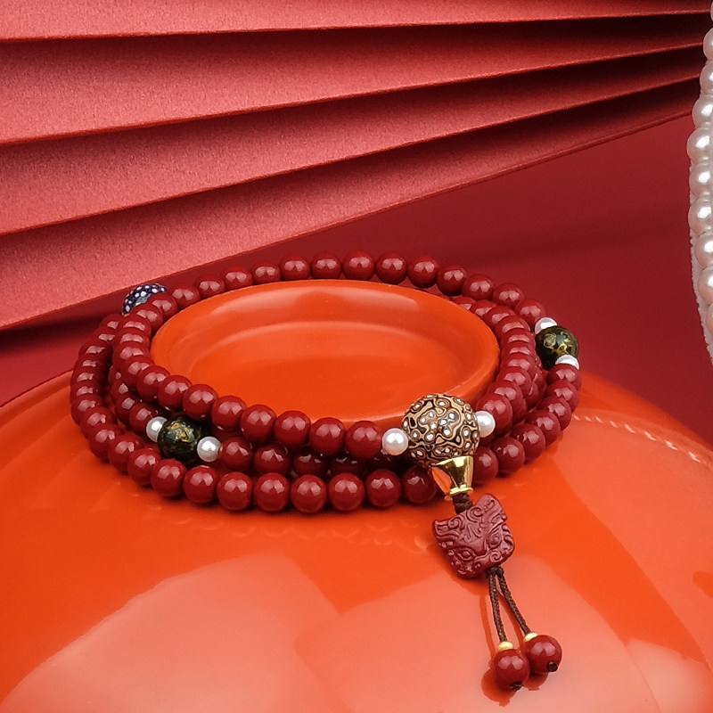 donguan冬官大漆108手持虎年限定虎器相伴非遗手工佛珠工艺