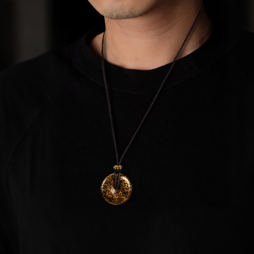 DONGUAN/冬官非遗大漆工艺平安扣